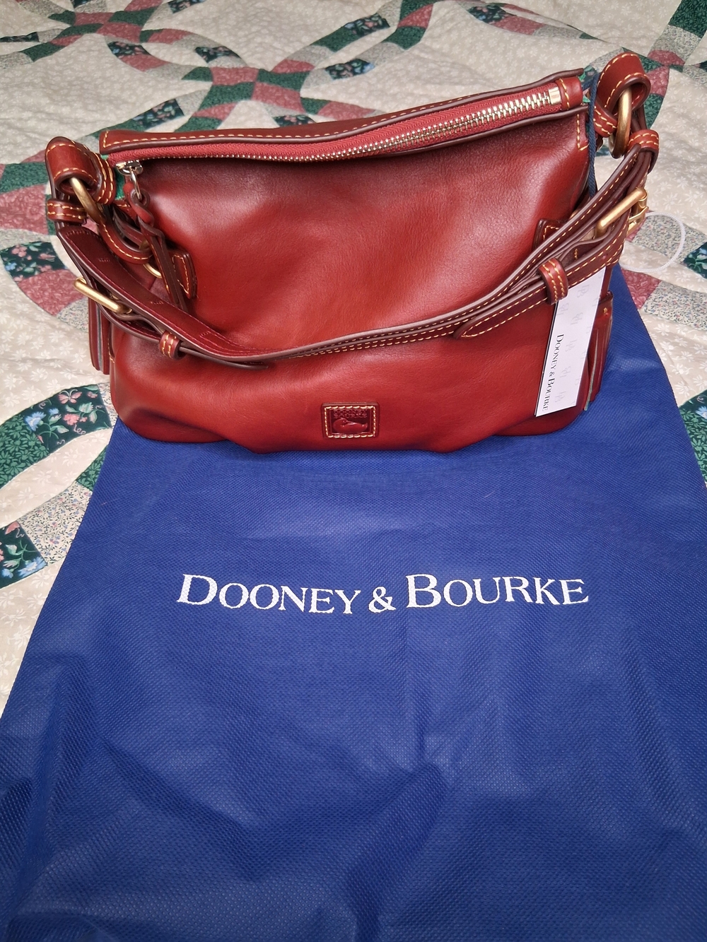 Dooney & Bourke Florentine Taegan 30 In Bourdeux
